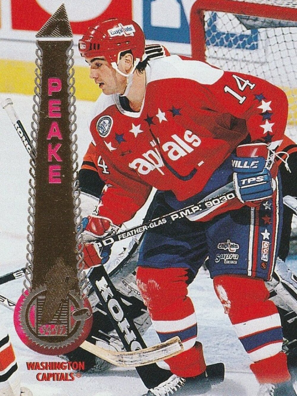 Pat Peake - 1994 Pinnacle Hockey Card